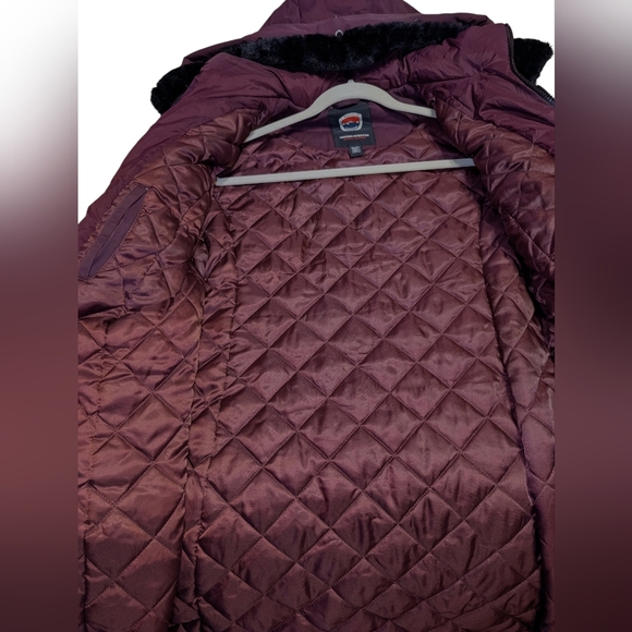 1 Madison Expedition Heritage Edition Parka Jacket Purple Pinot Like new! - Picture 11 of 13